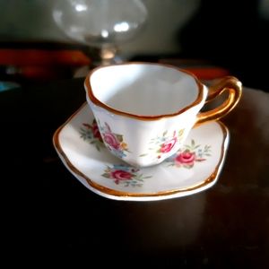 Vintage miniture teacup and saucer
